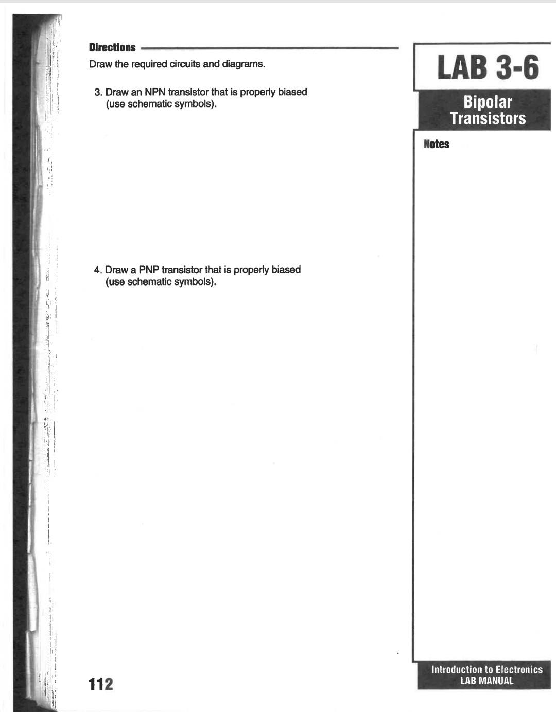 Solved ijpolar Transistors \begin{tabular}{ll} Objective