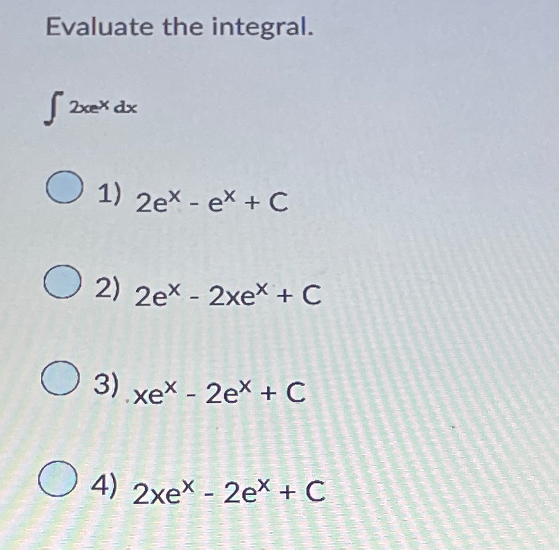 Solved Evaluate the | Chegg.com