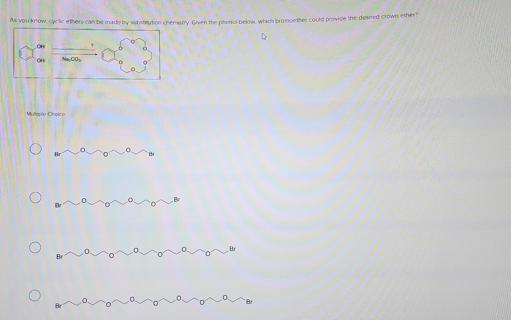 Solved Asyou Know, Cyclic Ethers Can Be Made By Substitution | Chegg.com