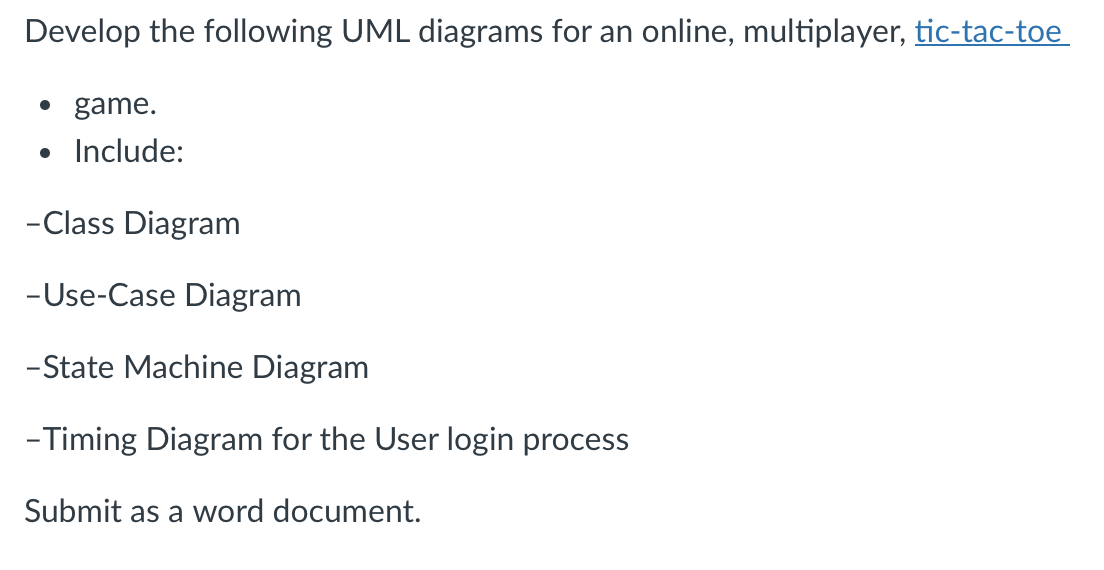 Solved Develop the original UML diagrams for an online, | Chegg.com