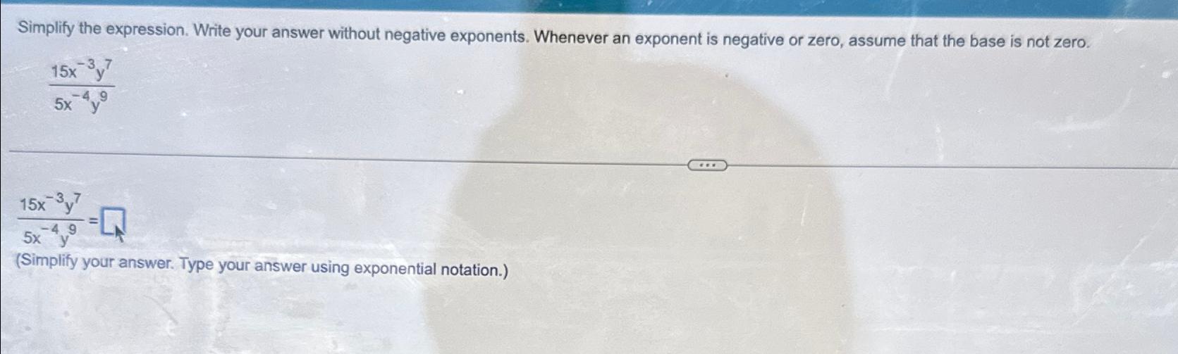 Solved Simplify the expression. Write your answer without | Chegg.com