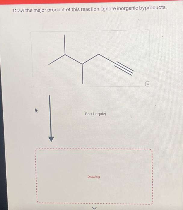 Solved Draw the starting alkyne that would lead to this | Chegg.com