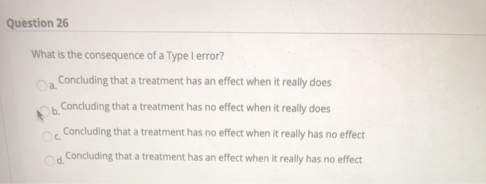 solved-question-26-what-is-the-consequence-of-a-type-i-chegg