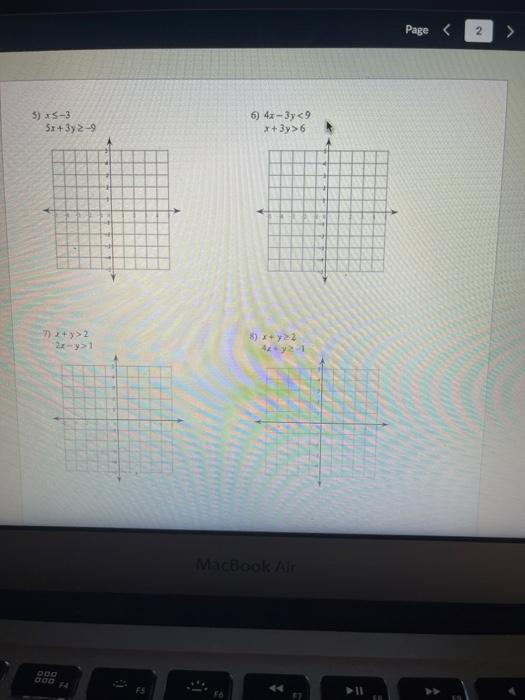 3 2 x ≥ 4x 9
