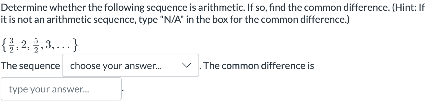 determine the common difference of the arithmetic sequence