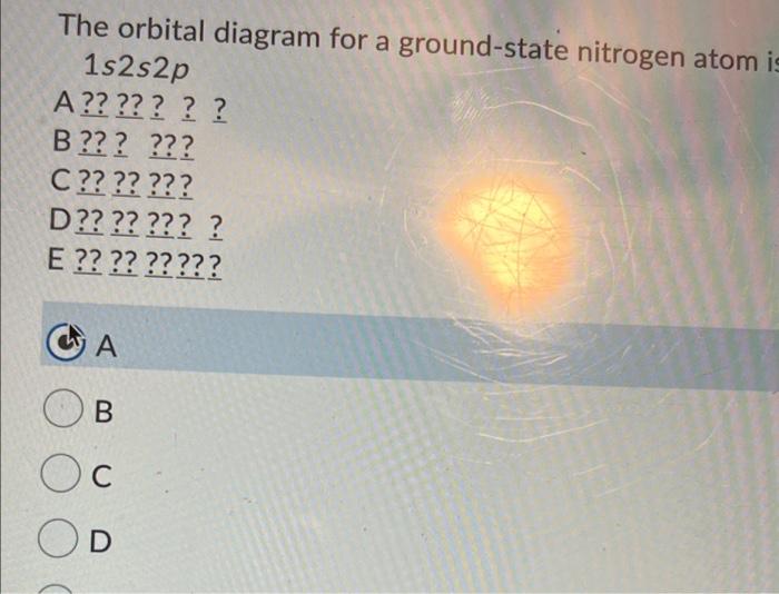 nitrogen atom diagram