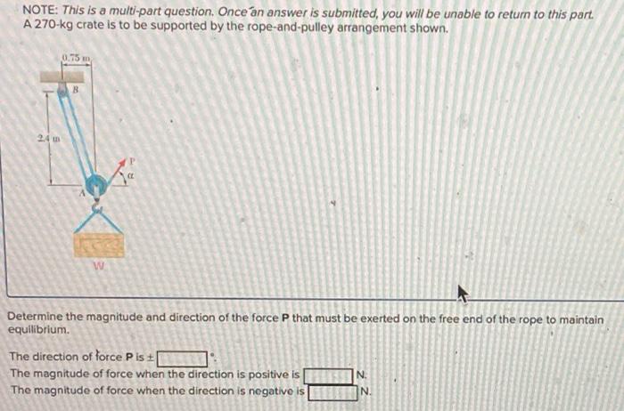 Solved NOTE: This is a multi-part question. Once an answer | Chegg.com