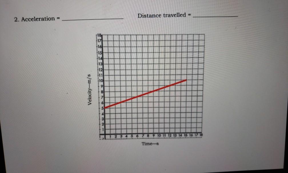 Solved Calculate the acceleration and distance moved in EACH | Chegg.com