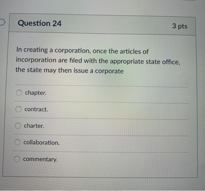 Solved Question 21 3 pts Which of the following forms of | Chegg.com