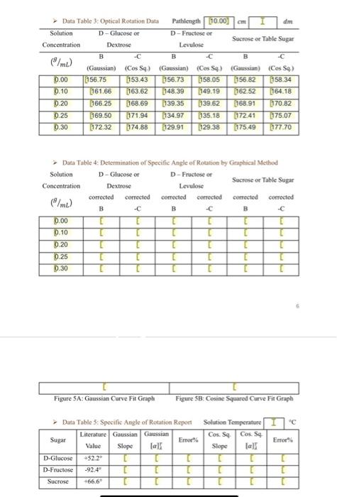 Data Table 4: Determination of Specific Angle of | Chegg.com