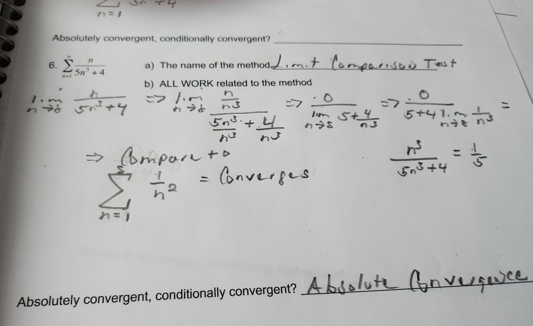 Solved Absolutely Convergent Conditionally Convergent Chegg Solved Absolutely Convergent Conditionally Convergent Chegg