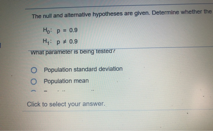 Examples Of Null And Alternative Hypotheses Ap