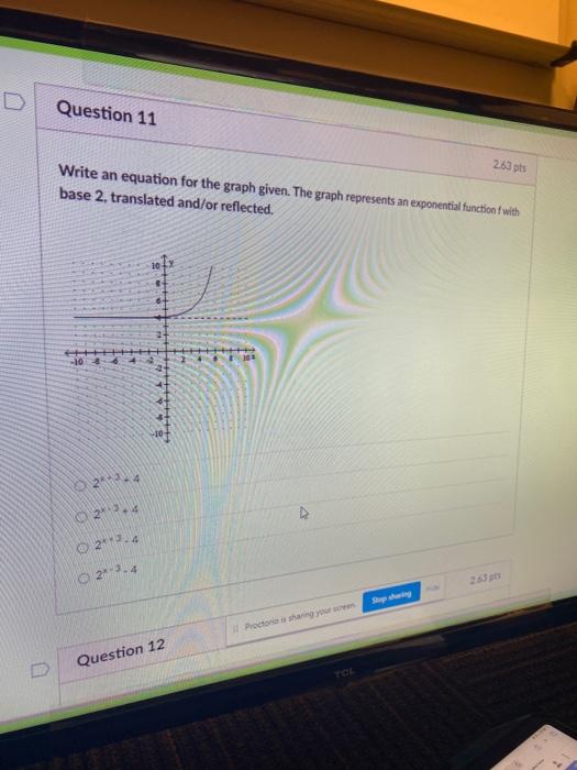 Solved Question 11 2,63 pts Write an equation for the graph | Chegg.com