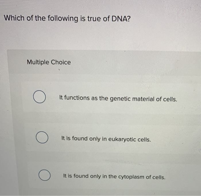 Solved In the DNA isolation lab, DNA was isolated from