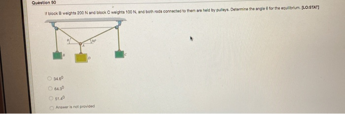 Solved Question 49 Determine The Magnitude Of The Resulta Chegg Com