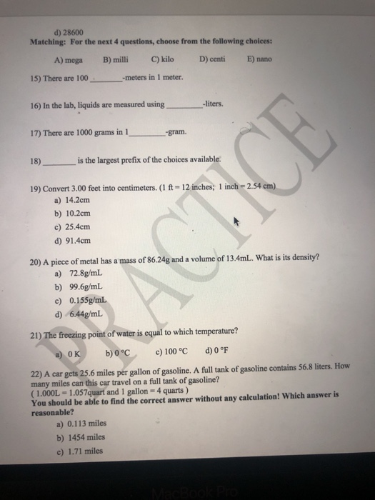 Solved please show steps of how you got your answer so i can | Chegg.com