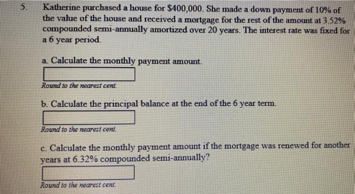 How much down payment for a on sale $400 000 house