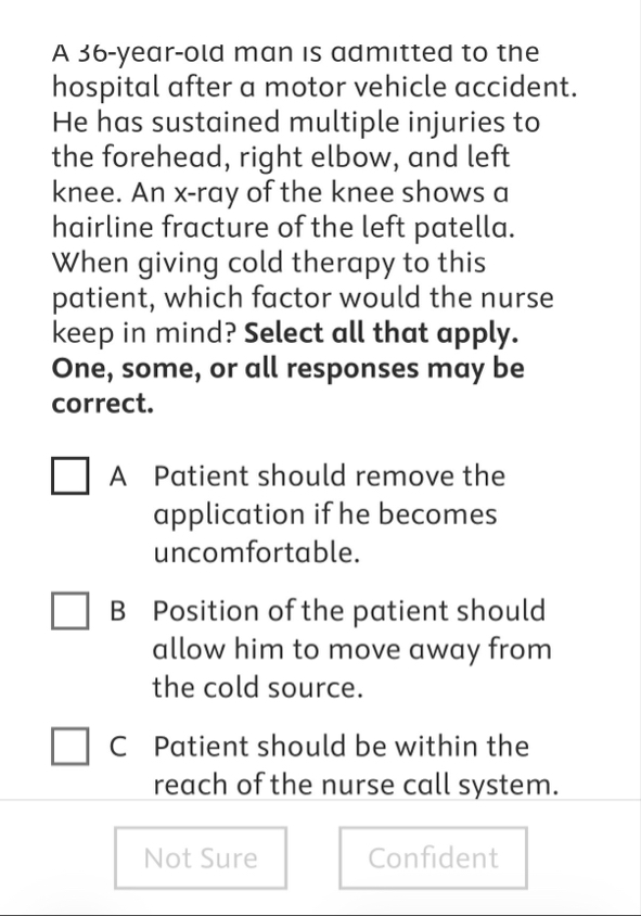 Solved A 36-year-old man is admitted to the hospital after a | Chegg.com