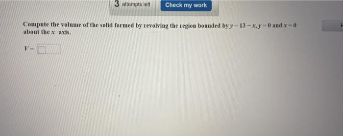 Solved 3 attempts left Check my work Find the area of the | Chegg.com