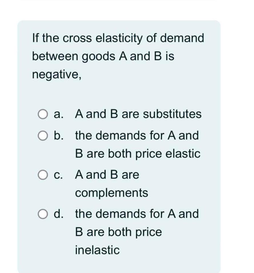 Negative cross deals price elasticity