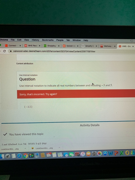 Solved Question Use Interval Notation To Indicate All Real Chegg Com   Image 