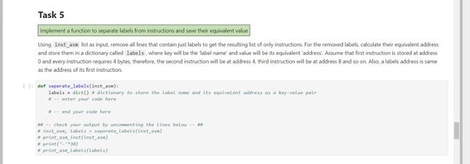Solved please help to make the assembler by python for | Chegg.com