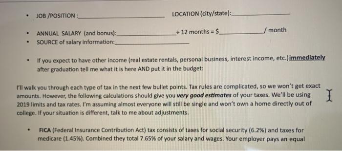 what does budget assignment mean