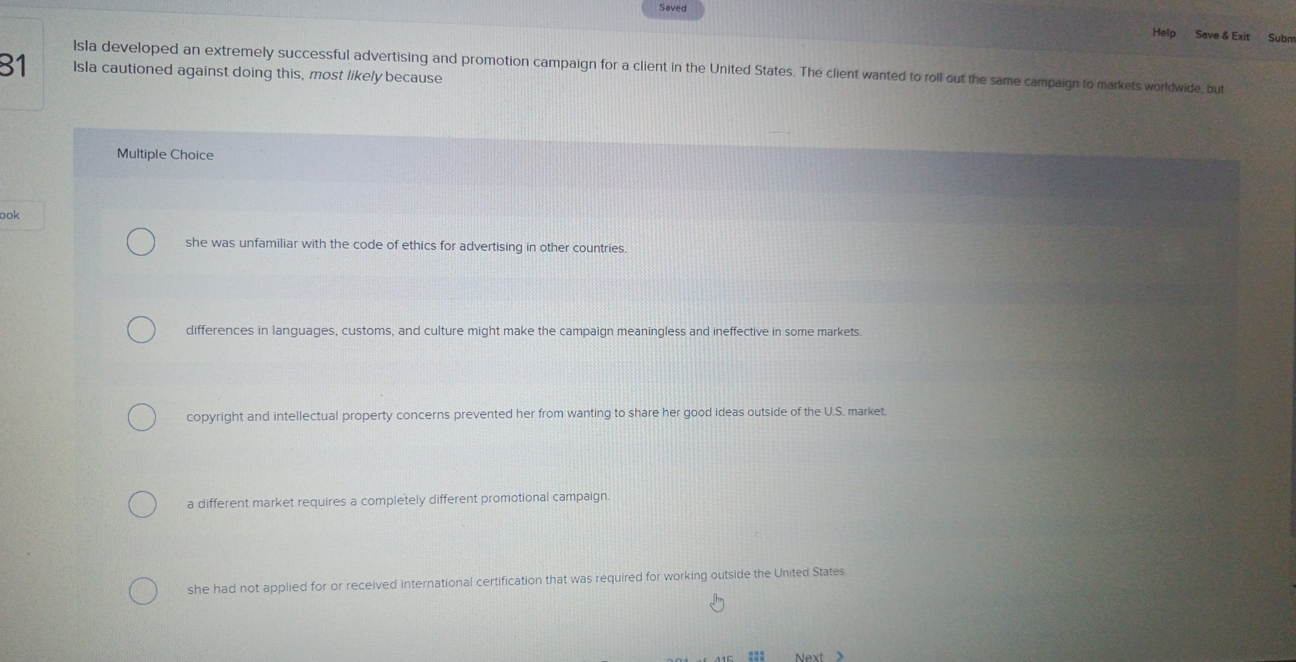 Solved MC Qu. 112 ﻿Which step in the buying process is most | Chegg.com
