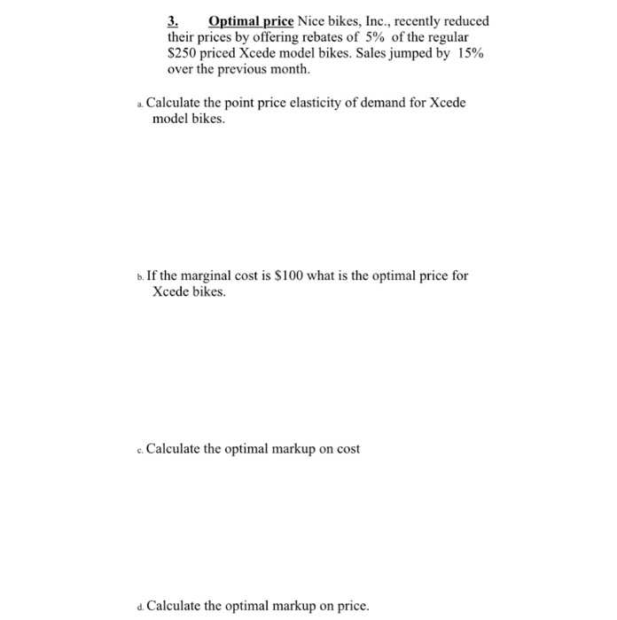 Solved 1. Use the following data to complete the following 2 | Chegg.com