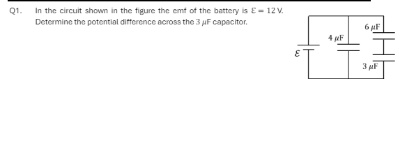 [Solved]: In the circuit shown in the figure the emf of the