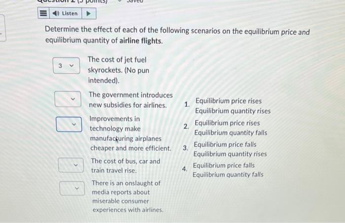 Solved Determine The Effect Of Each Of The Following | Chegg.com