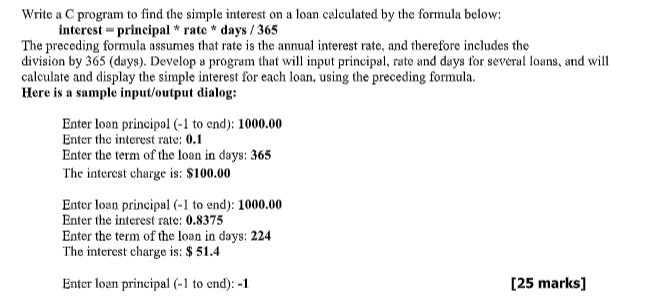 Solved Below is a C Programming Language question, Find the | Chegg.com