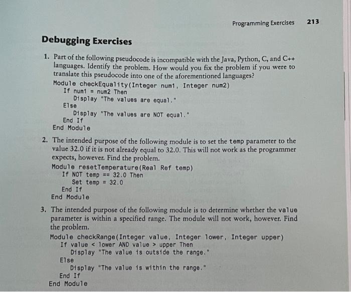 Solved Complete The Following Chapter 4 Exercises: 1. | Chegg.com