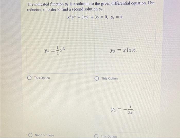 Solved Solve The Following Bernoullis Equation Using An 5298