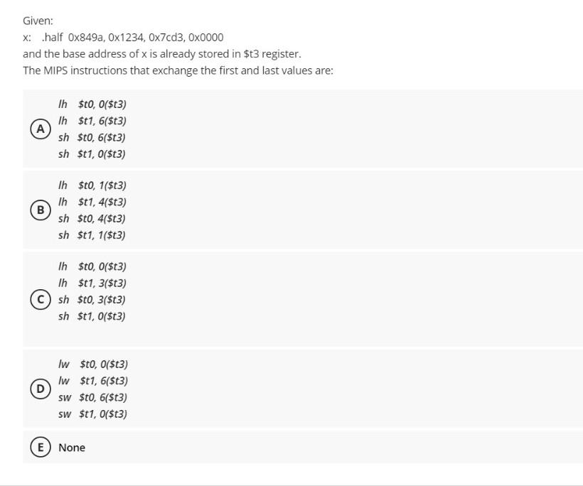 Solved Question 10 The binary number 01101010 is equivalent | Chegg.com