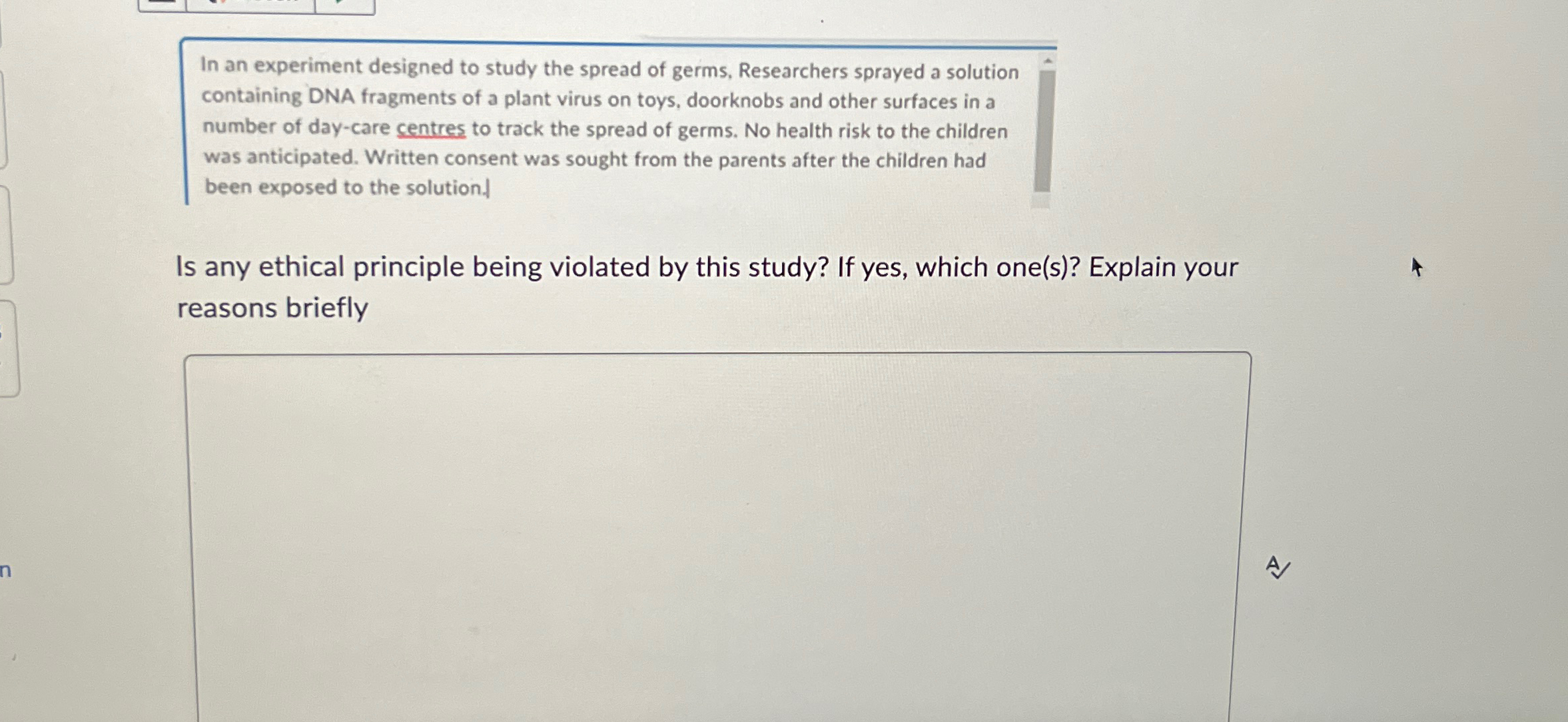 Solved In an experiment designed to study the spread of | Chegg.com