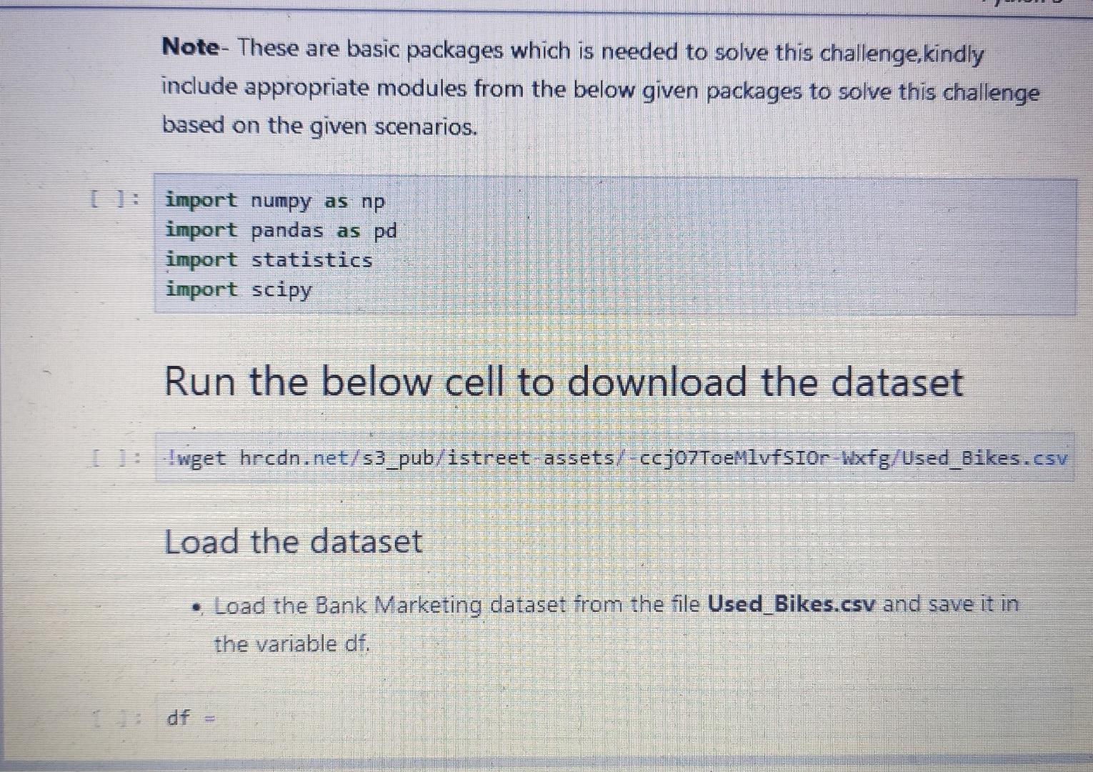 hypothesis testing on used bikes dataset