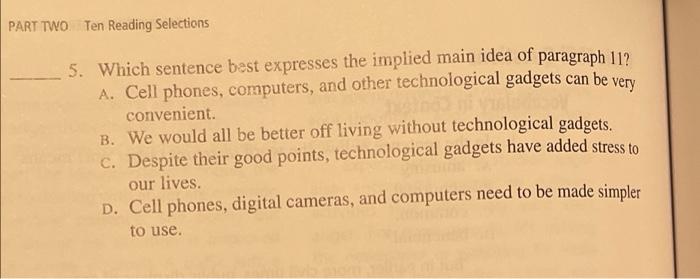 solved-part-two-ten-reading-selections-5-which-sentence-chegg