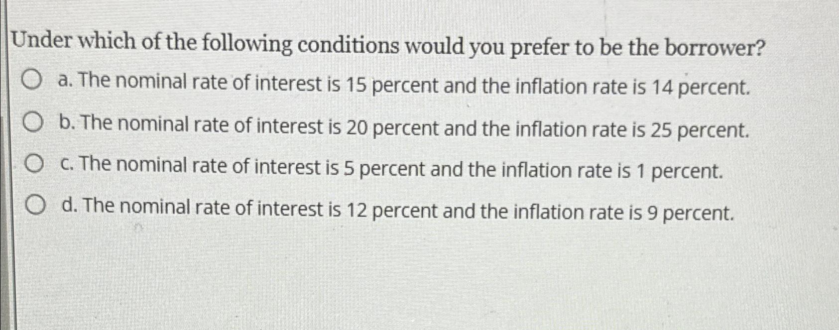 solved-under-which-of-the-following-conditions-would-you-chegg