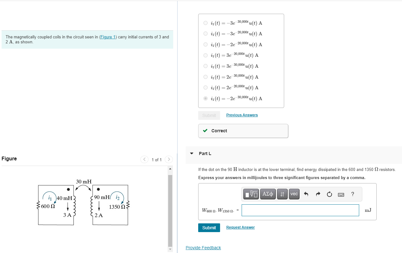 Solved The Magnetically Coupled Coils In The Circuit Seen In | Chegg.com