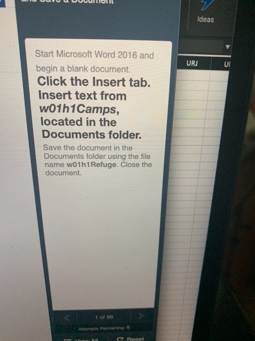 how to insert text in word 2016