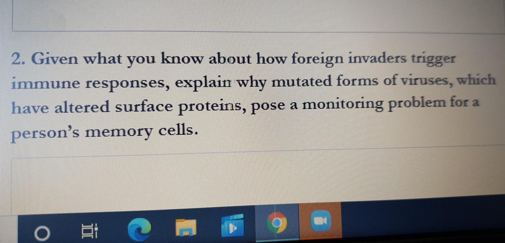 Solved 2. Given what you know about how foreign invaders | Chegg.com