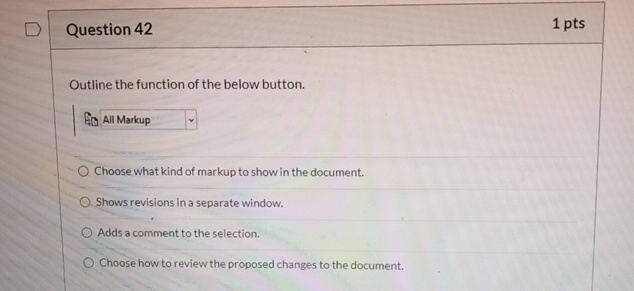 Solved Question 421ptsOutline the function of the below | Chegg.com