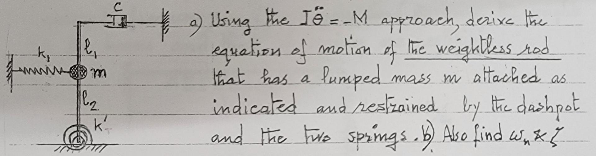 Solved Using The I theta Double Dot M Approach Derive Chegg solved-using-the-i-theta-double-dot-m-approach-derive-chegg