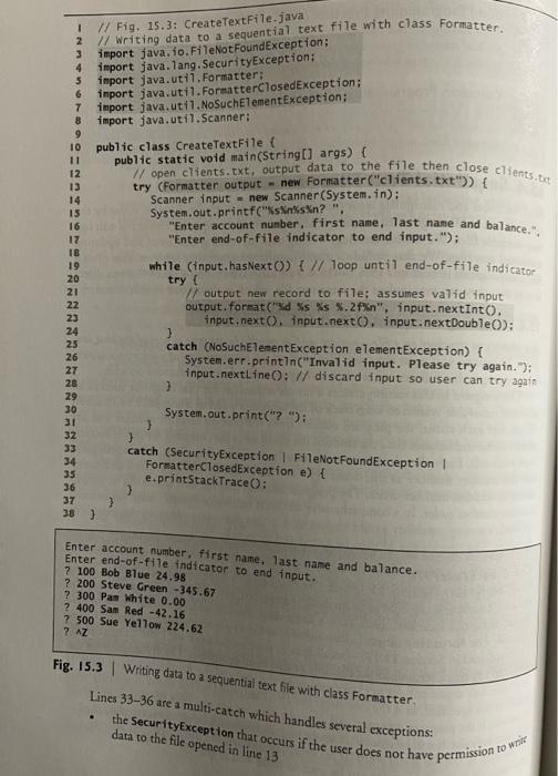 Solved Example: Getting File and Directory Information | Chegg.com