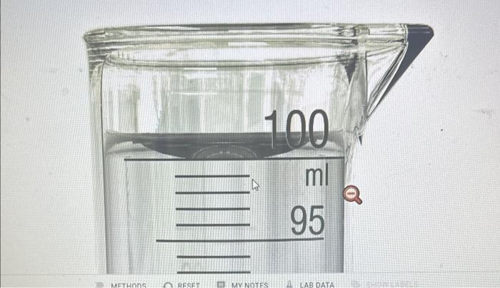 Solved what does this measure in volume ML & molarity? | Chegg.com