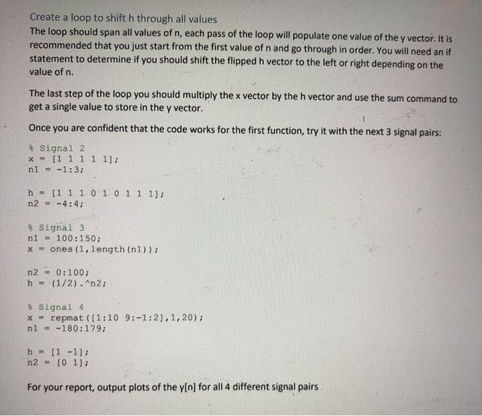 Solved Activity 1: Discrete Convolution (without The "conv" | Chegg.com