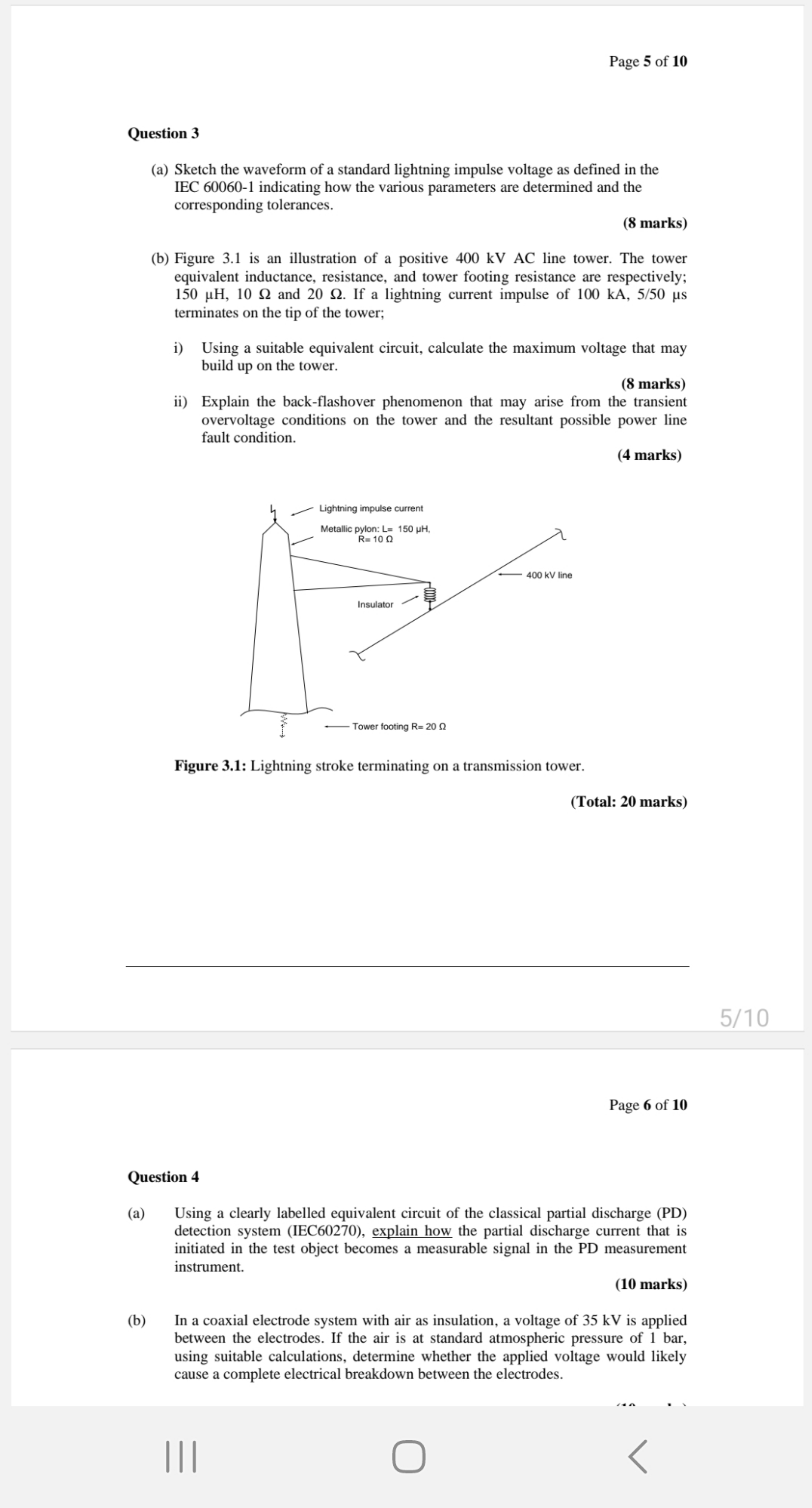 Question 3(a) ﻿Sketch the waveform of a standard | Chegg.com