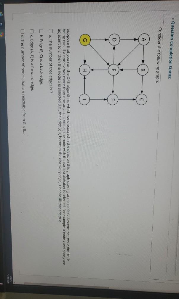 Solved Question Completion Status: Consider the following | Chegg.com