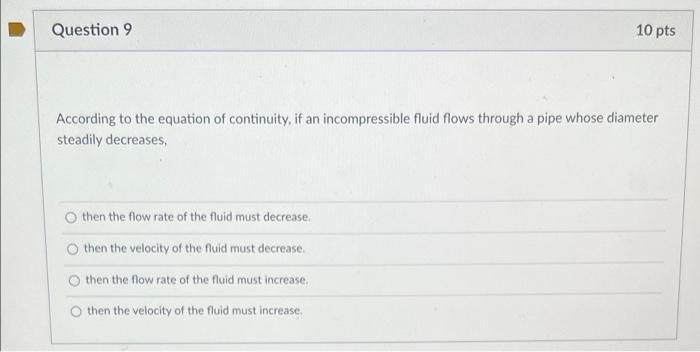 Solved Question 9 10 pts According to the equation of | Chegg.com